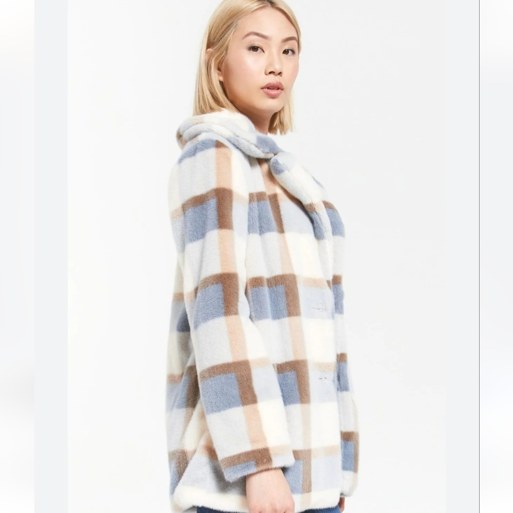 Z. Supply Women's Carmen Plaid Coat